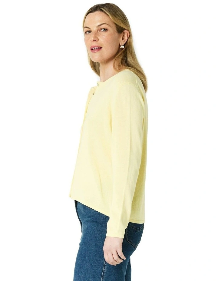 Grace Cardigan in Cream image 3