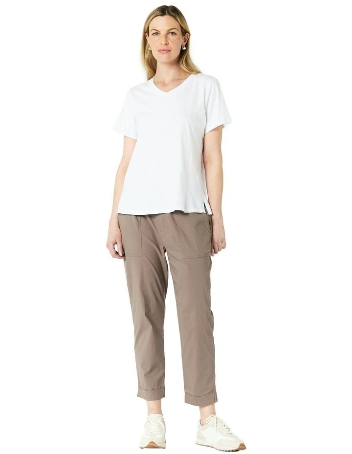 Morgan Pant in White image 1