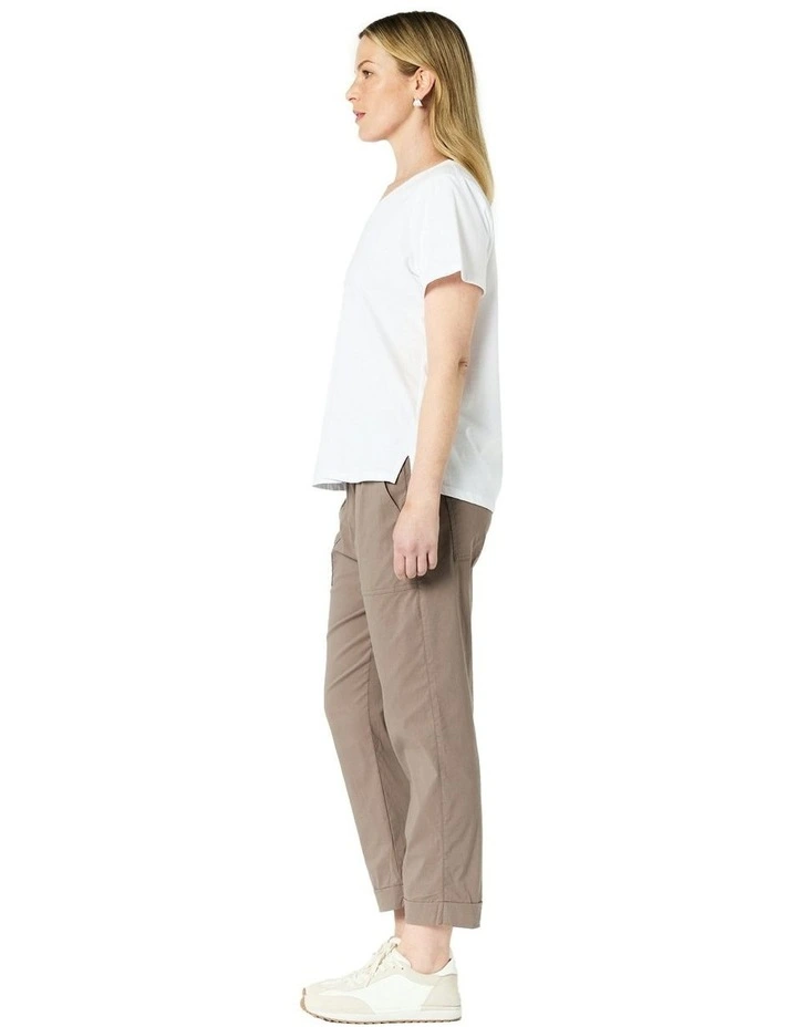 Morgan Pant in White image 3