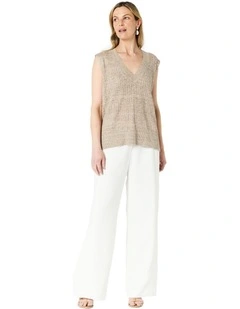 Savannah Pant in Cream