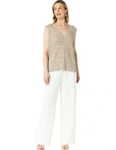 Savannah Pant in Cream