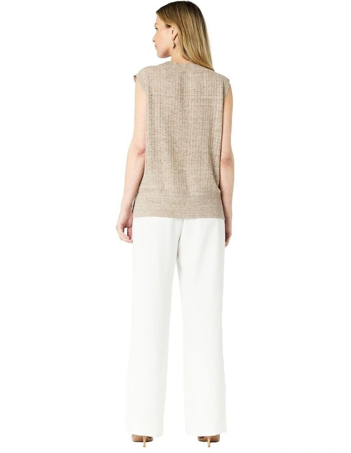 Savannah Pant in Cream image 2