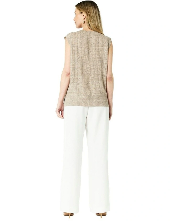 Savannah Pant in Cream image 2