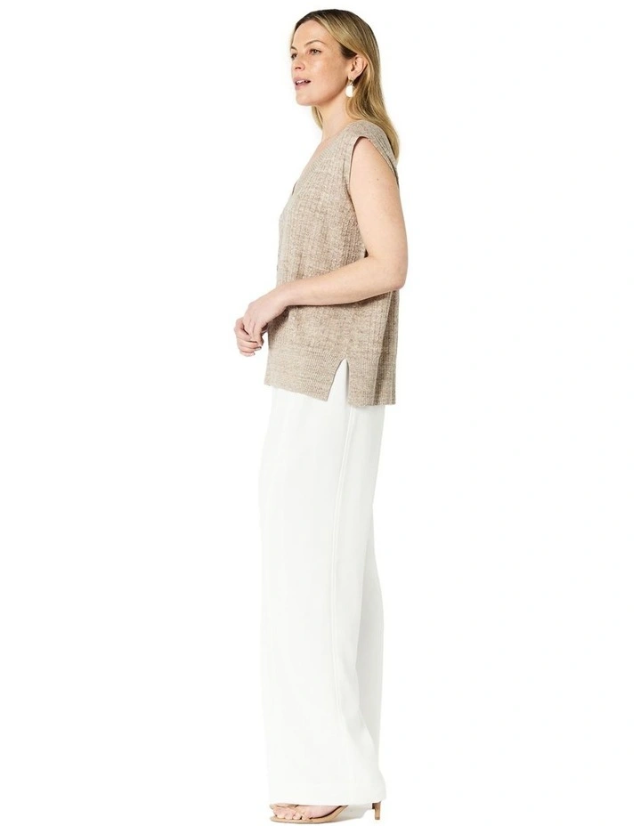 Savannah Pant in Cream image 3