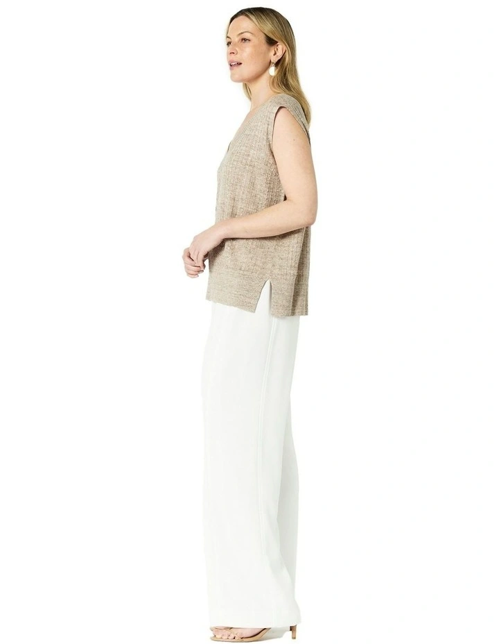 Savannah Pant in Cream image 3