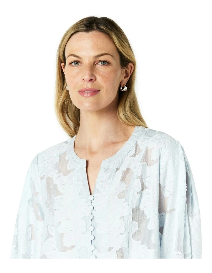 Jasmine Blouse in Blue image 4