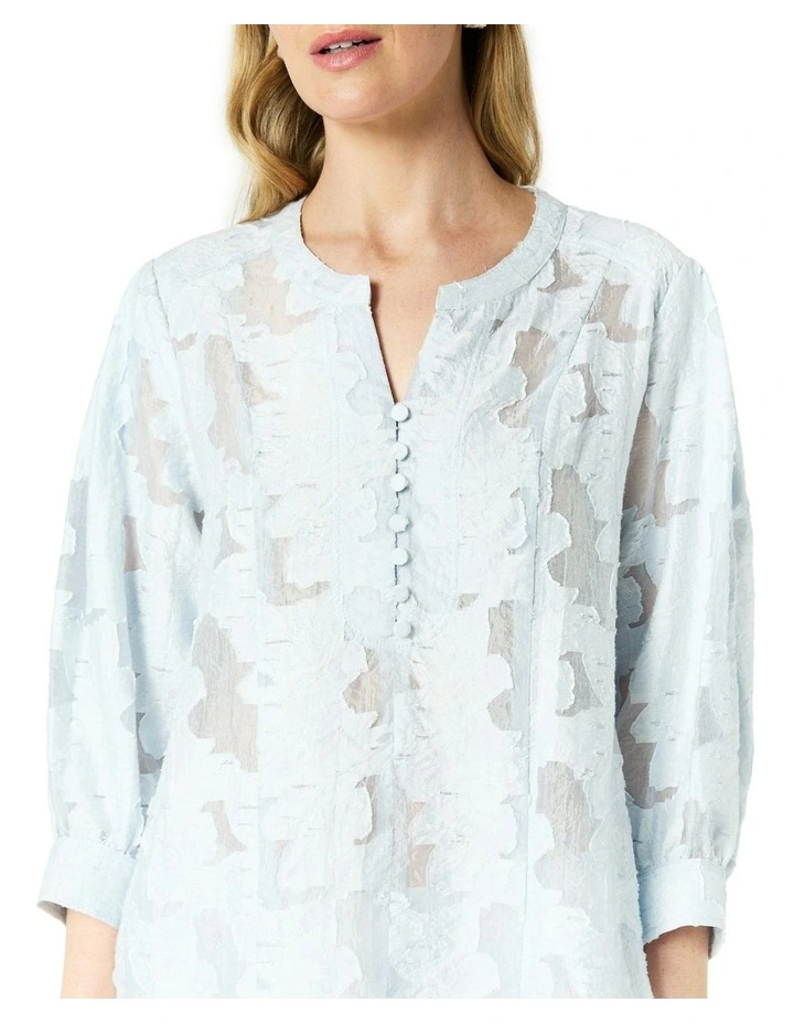 Jasmine Blouse in Blue image 5