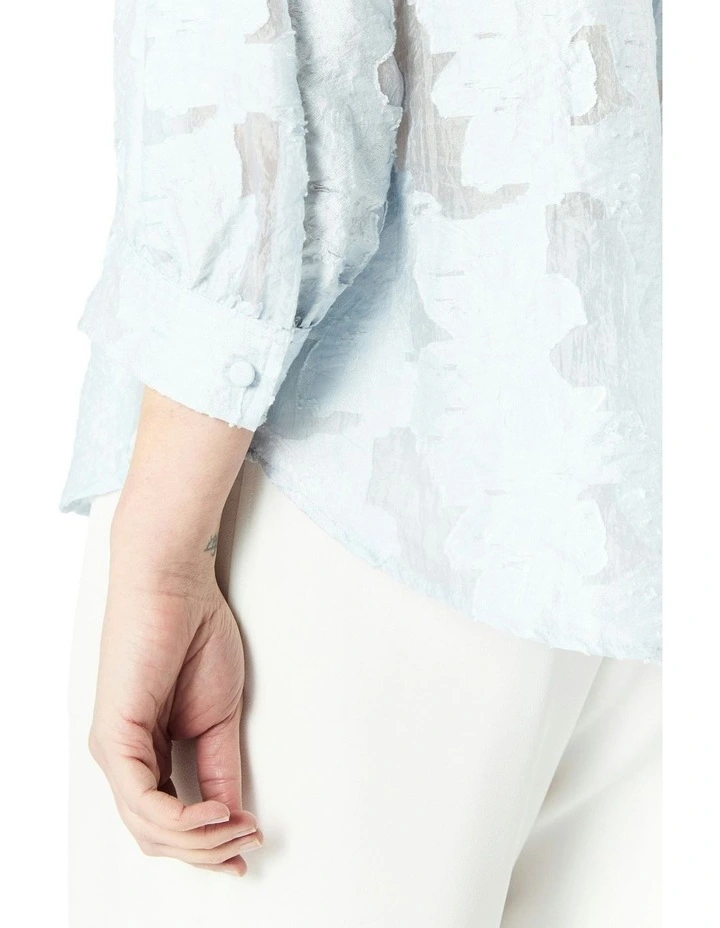 Jasmine Blouse in Blue image 7