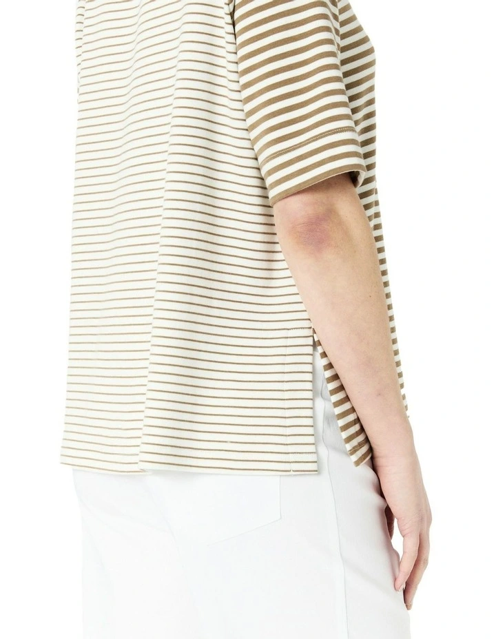 Hannah Tee in Brown image 5