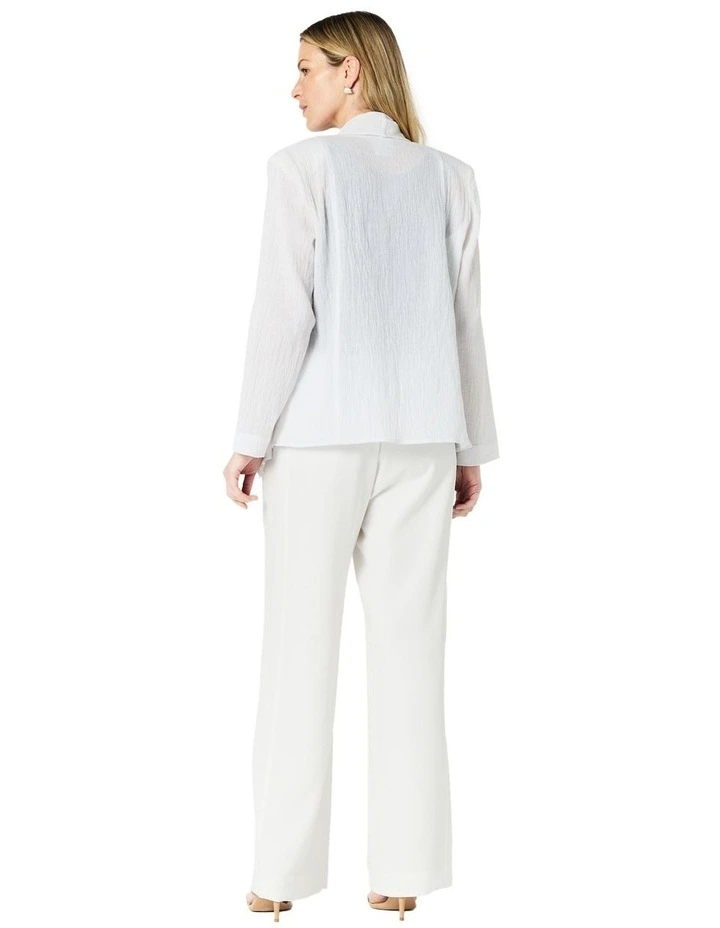 Amalfi Jacket in White image 2