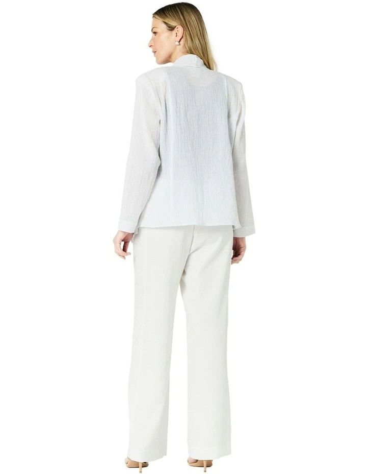 Amalfi Jacket in White image 2