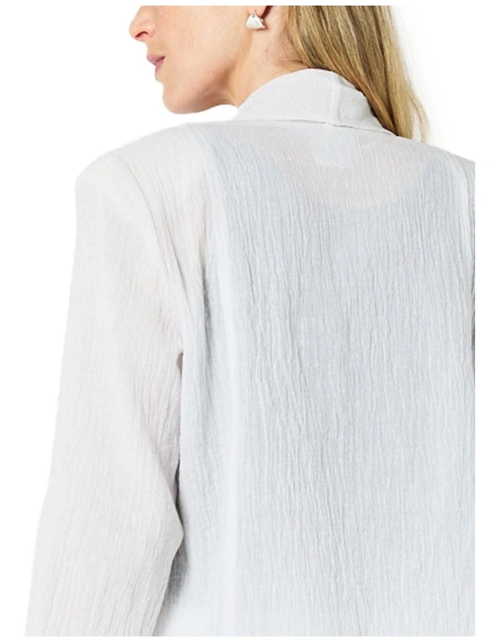 Amalfi Jacket in White image 6