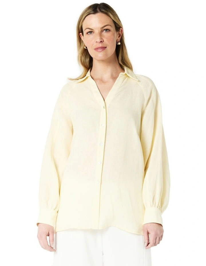 Chantel Shirt in Yellow image 1