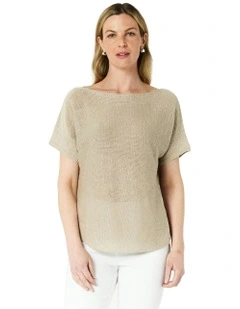 Inez Knit in Natural