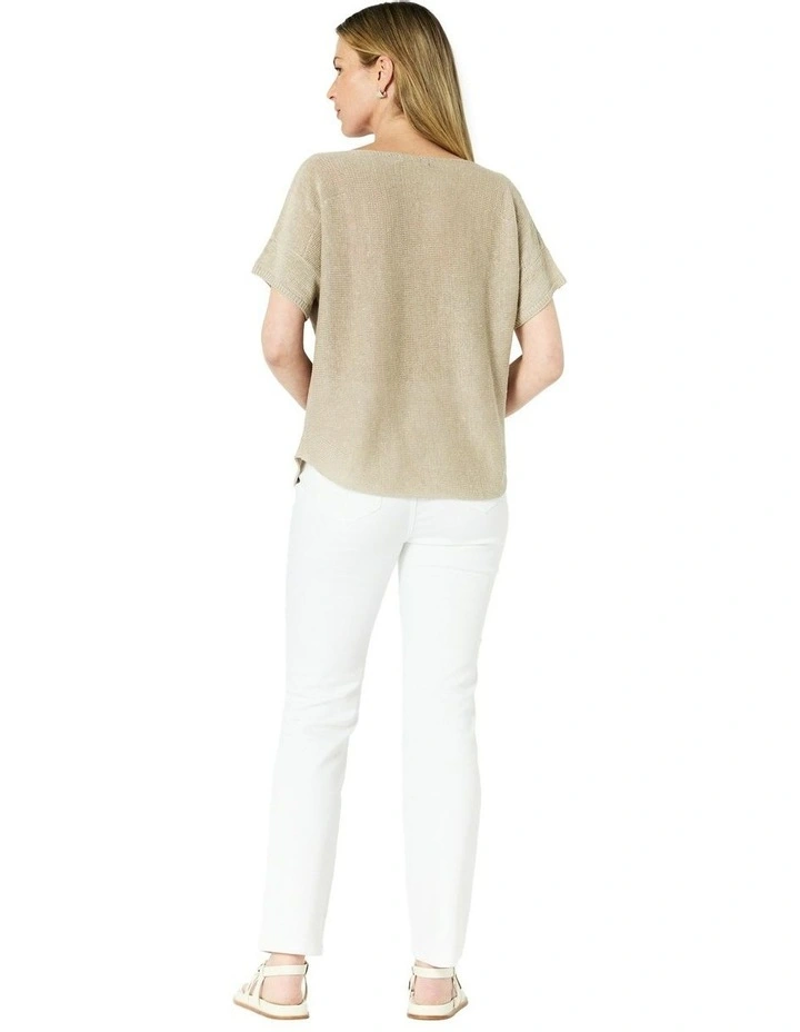Inez Knit in Natural image 2