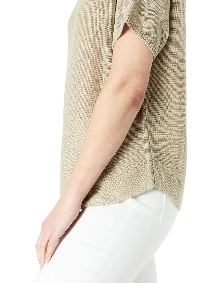 Inez Knit in Natural image 5