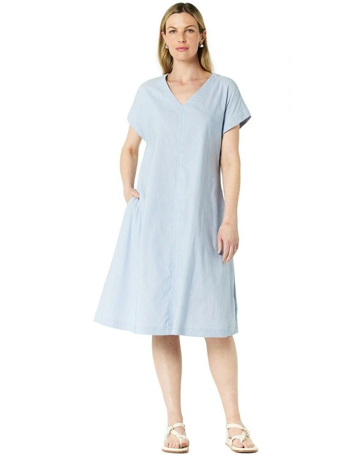 Samantha Dress in Blue image 1