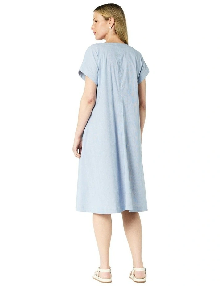 Samantha Dress in Blue image 2