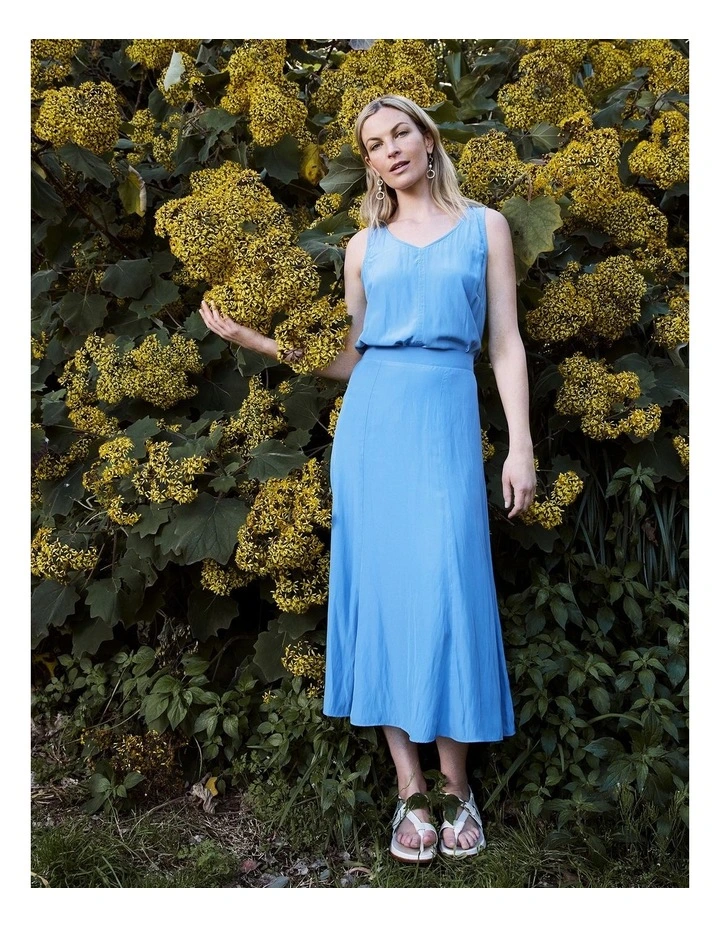 Sylvie Skirt in Blue image 7