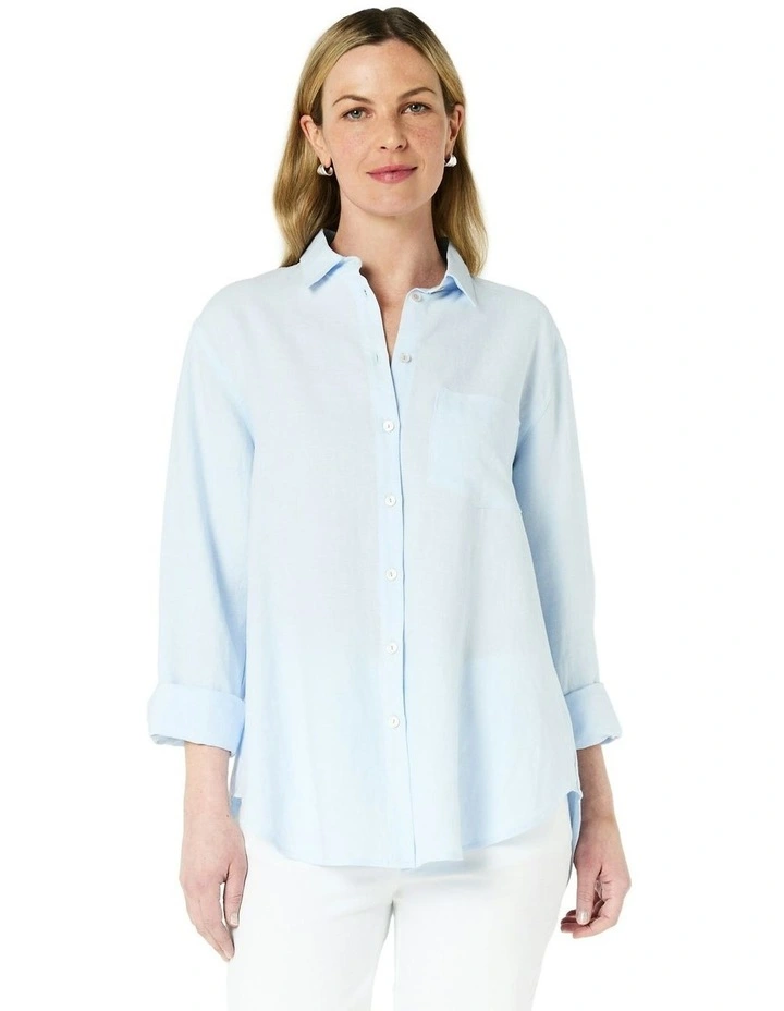 Como Shirt in Coastal image 1