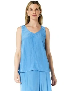 Sardinia Singlet in Azure