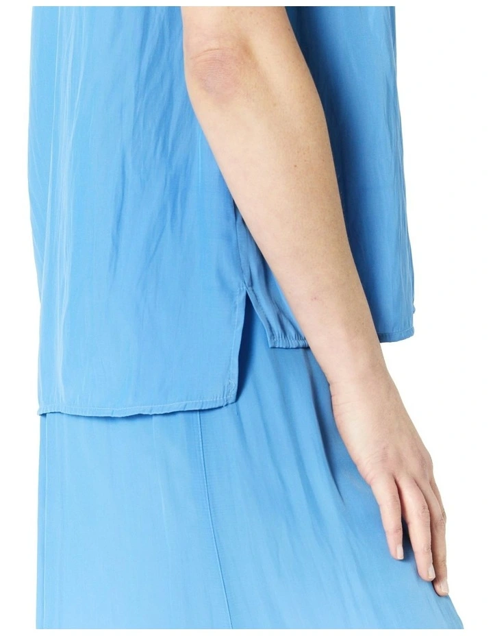 Sardinia Singlet in Azure image 5