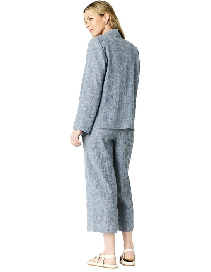 Amalfi Jacket in Navy/White image 2