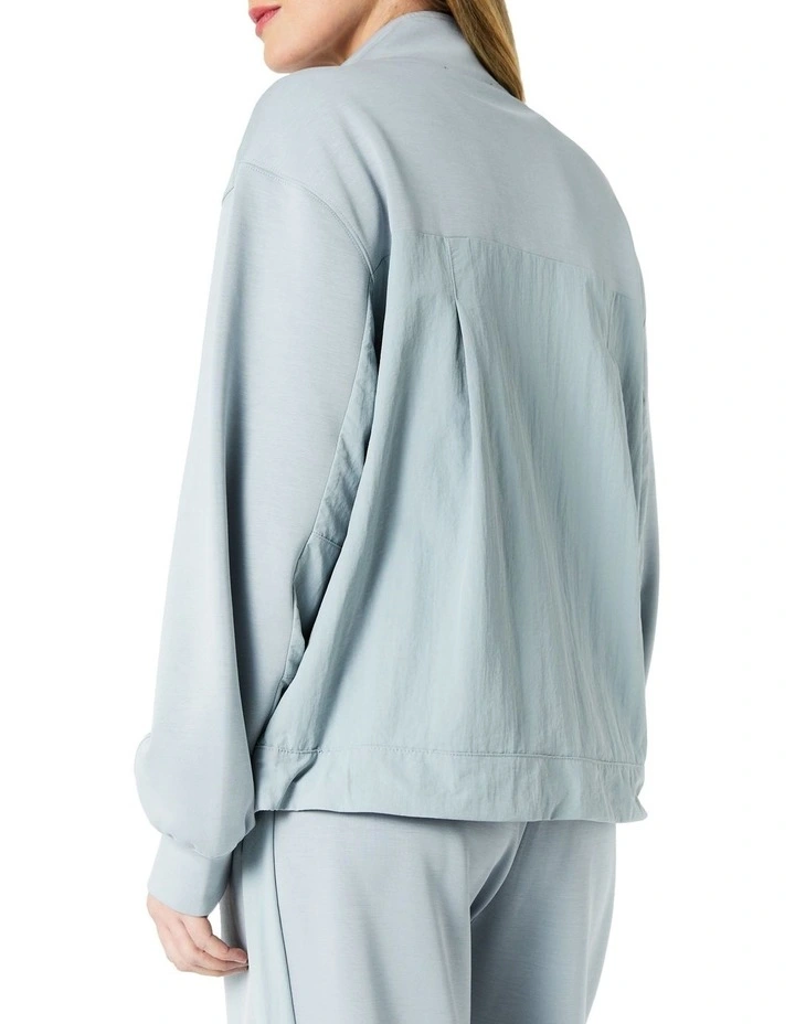 Roma Sweat Top in Blue image 6