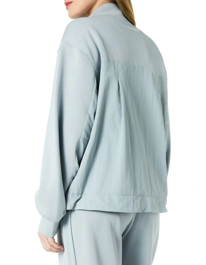 Roma Sweat Top in Blue image 6