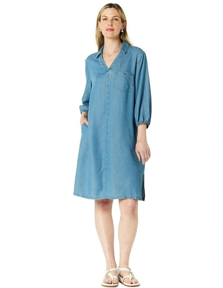 Eleanor Dress in Blue image 1