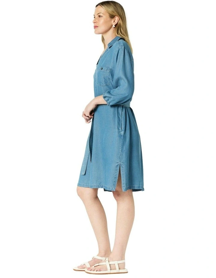 Eleanor Dress in Blue image 4