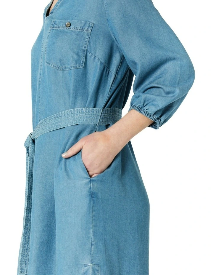 Eleanor Dress in Blue image 6