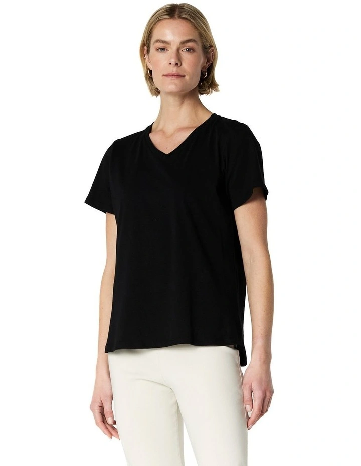 Erika Tee in Black image 1