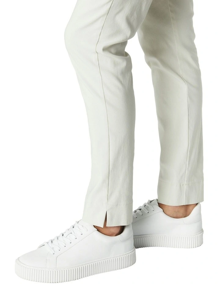 Long Capri Pant in Cream image 5
