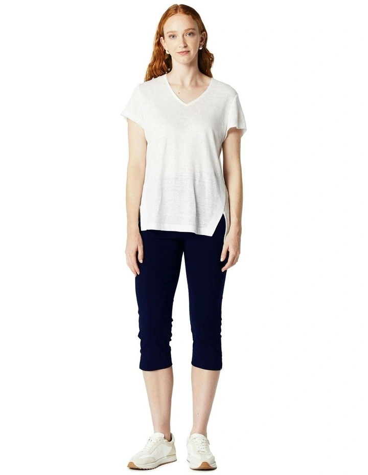 Pedal Pusher in Navy image 1