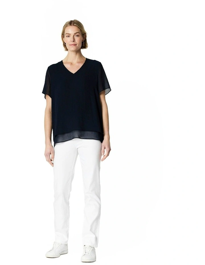 Rosa Jeans in White image 1