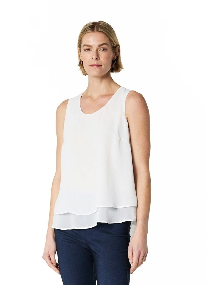 Delia Singlet in White image 1