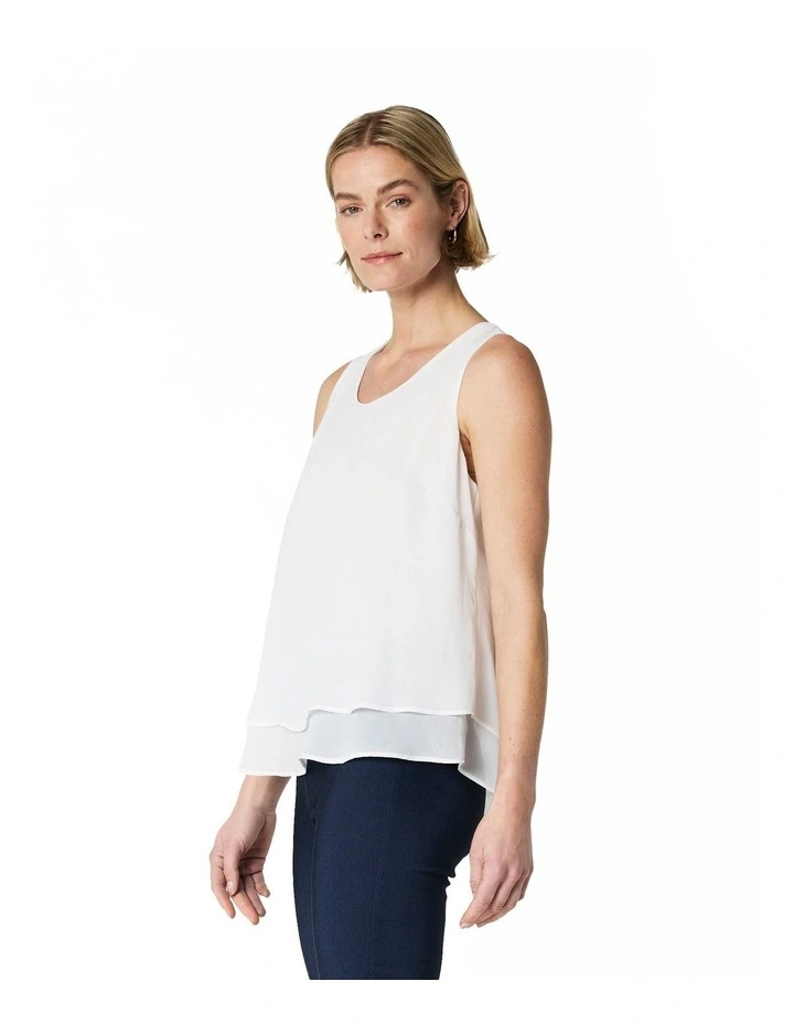 Delia Singlet in White image 3