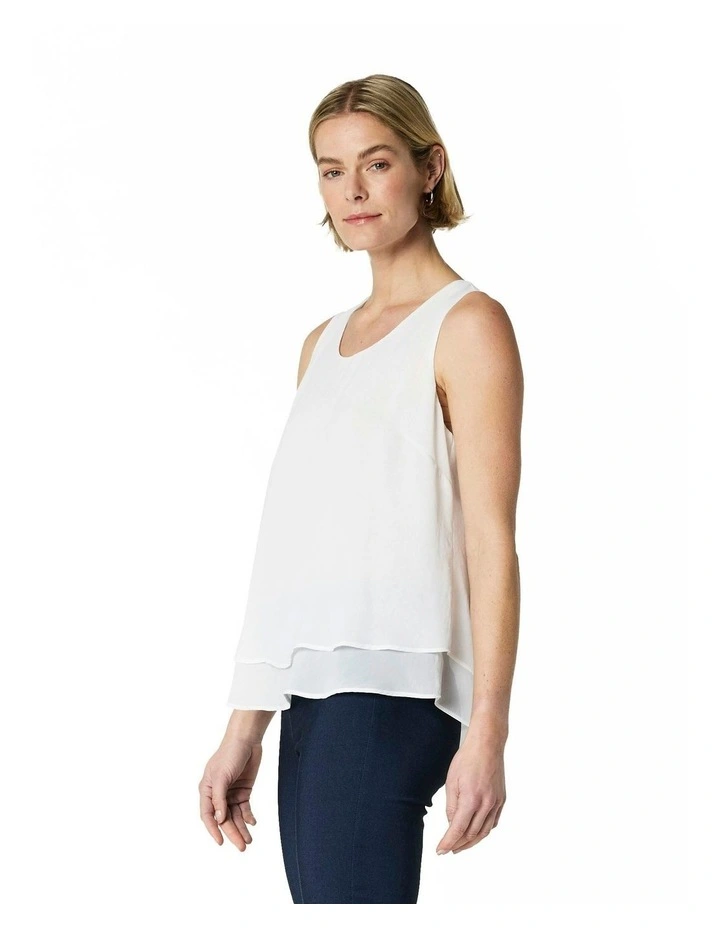 Delia Singlet in White image 3