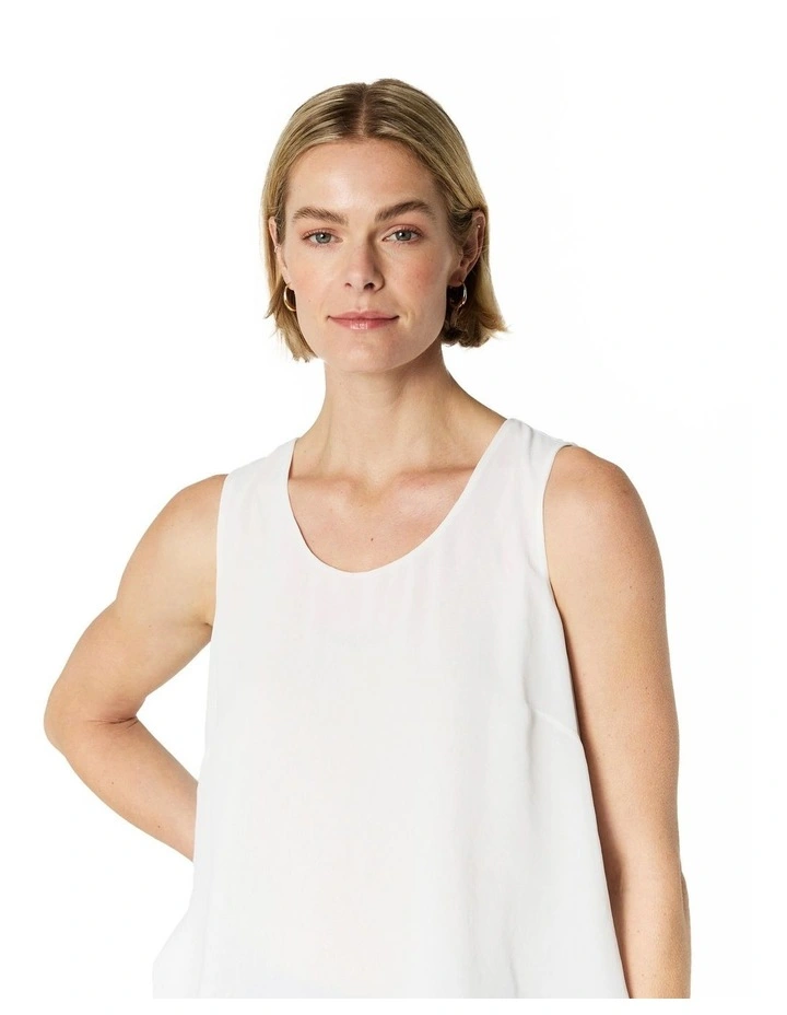 Delia Singlet in White image 4