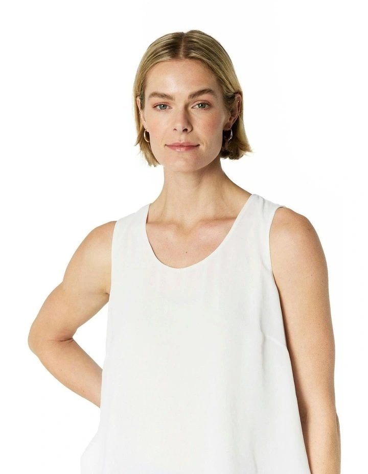 Delia Singlet in White image 4