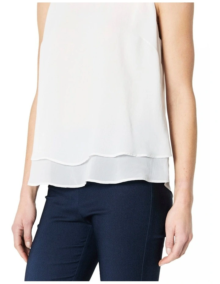 Delia Singlet in White image 5