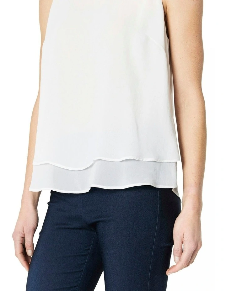 Delia Singlet in White image 5