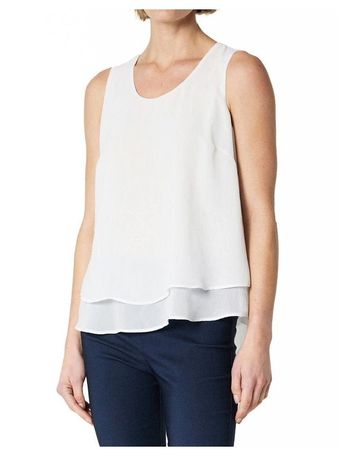 Delia Singlet in White image 7