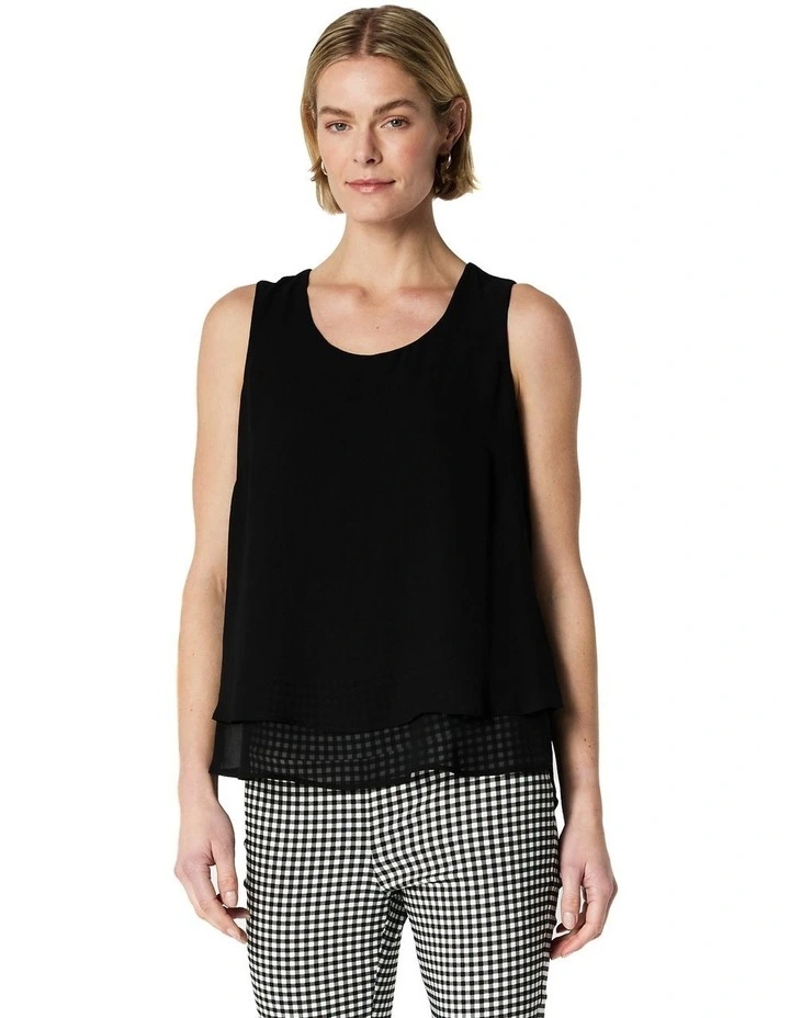 Delia Singlet in Black image 1