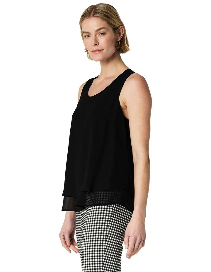 Delia Singlet in Black image 3