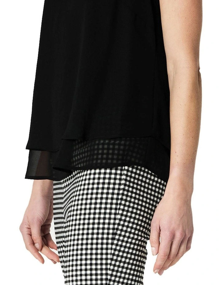 Delia Singlet in Black image 5