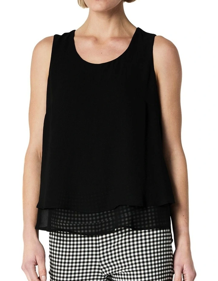 Delia Singlet in Black image 7