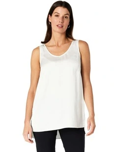 Rain Singlet in White