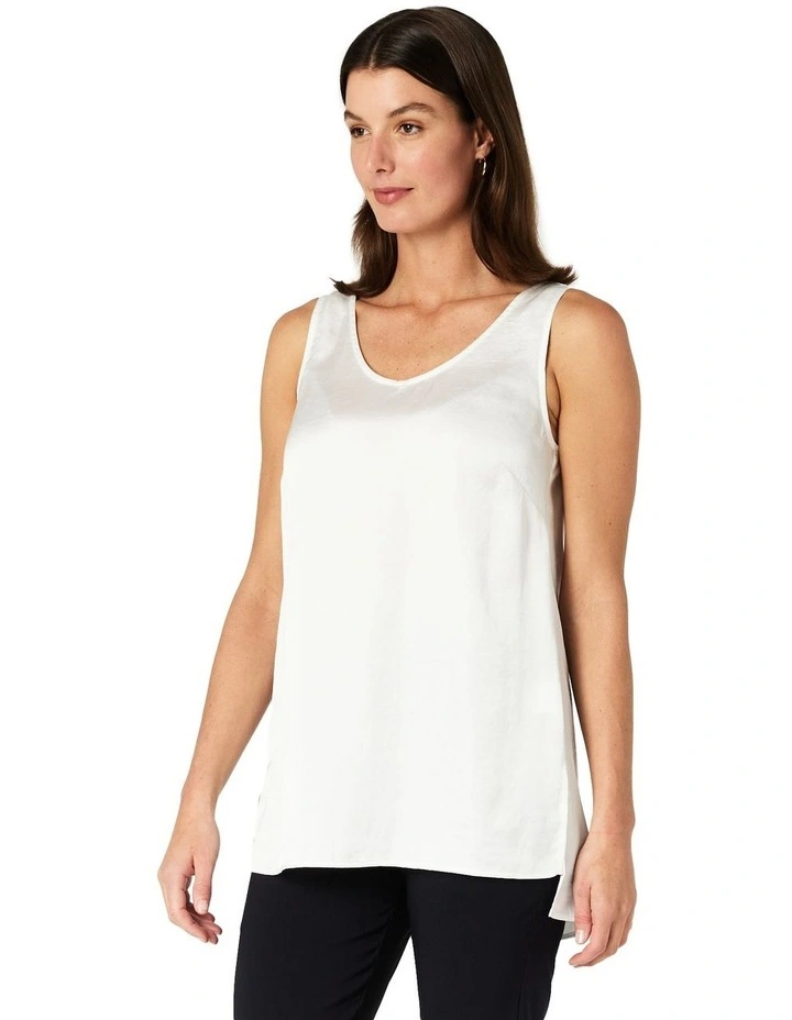 Rain Singlet in White image 3